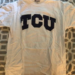 White TCU T-Shirt